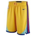 Баскетбольные шорты Golden State Warriors Bay City Edition Swingman Yellow