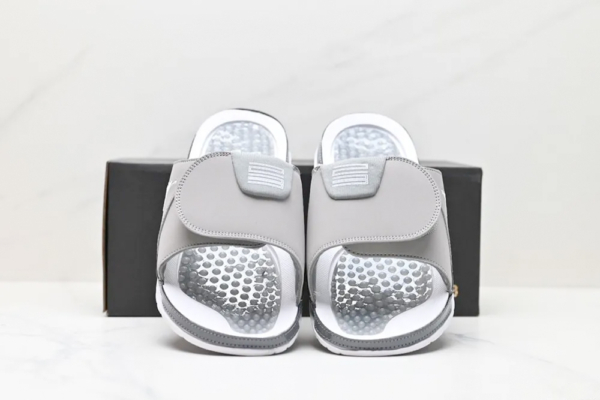 СЛАНЦЫ NIKE JORDAN HYDRO IV RETRO серые купить-в-time2win.ru